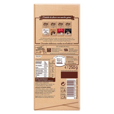 Chocolate negro fondant para postres Nestlé 200 g-1 Chocolate negro fondant para postres Nestlé 200 g-1