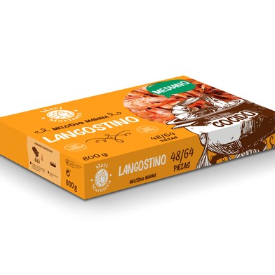 Langostino mediano cocido Mari Marinera de Dia caja 800 g-0 Langostino mediano cocido Mari Marinera de Dia caja 800 g-0