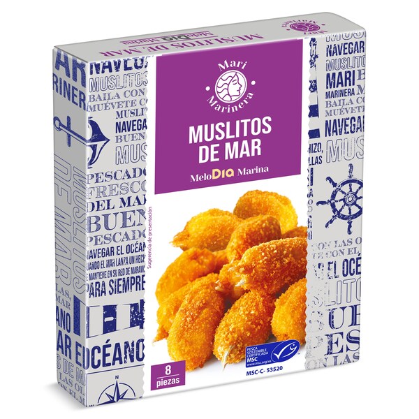 Muslitos de Mar Dia Mari Marinera Bolsa 250 Gr.