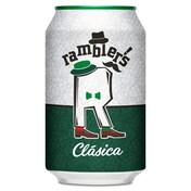 Cerveza lager Ramblers lata 33 cl