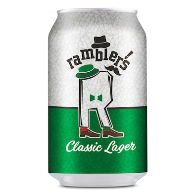 Cerveza lager Ramblers de Dia lata 33 cl-0