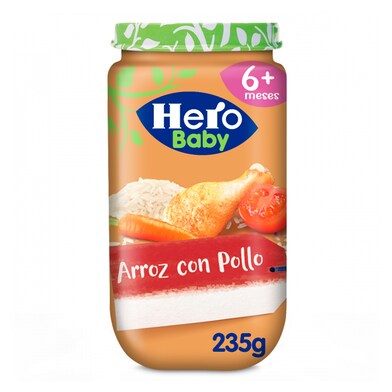 Arroz con pollo Hero frasco 235 g-0