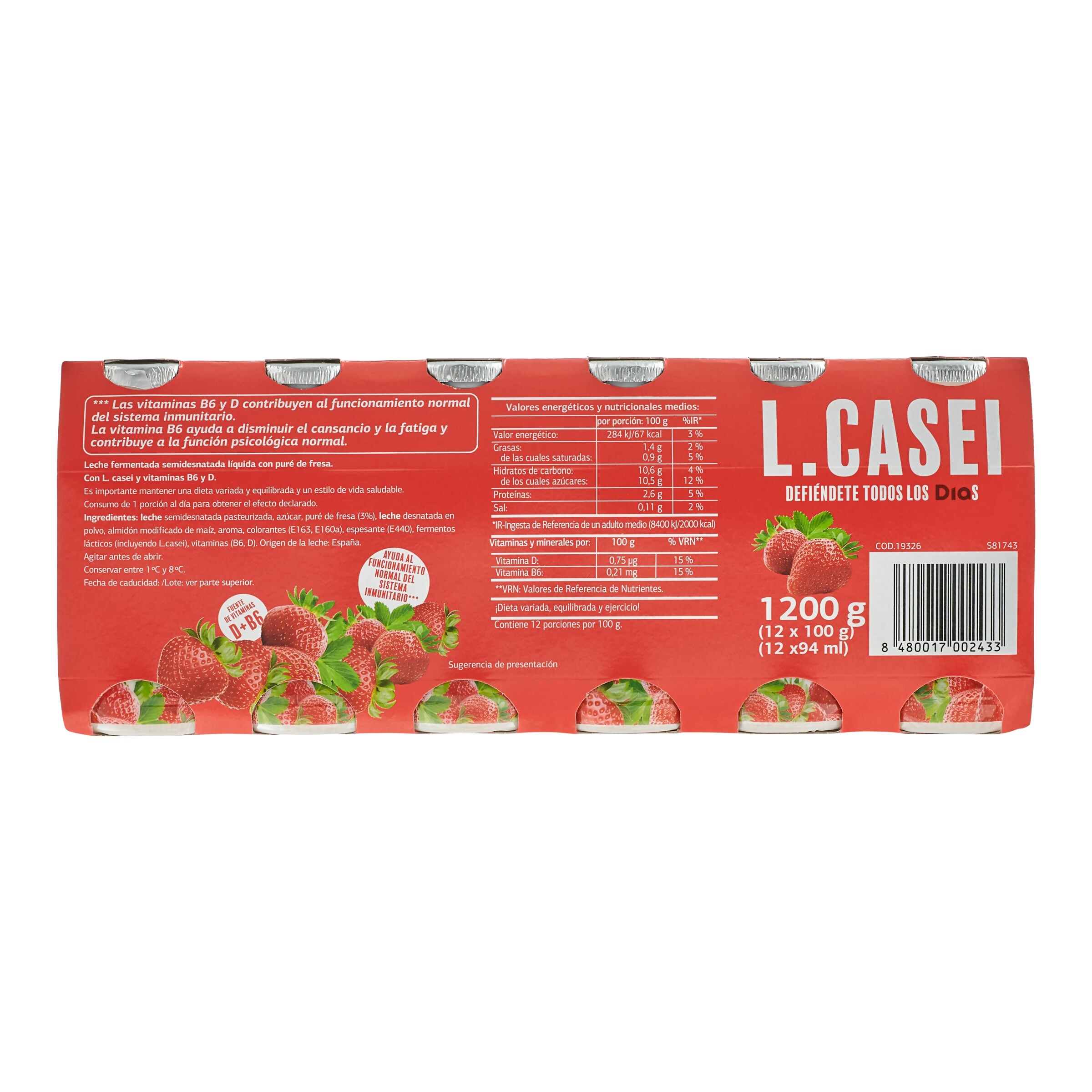L-Casei fresa Dia 12 x 100 g
