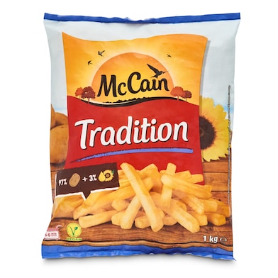 Patatas fritas tradition McCain bolsa 1 Kg-0