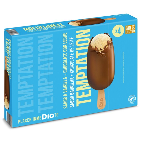 Helado Bombón Classic Temptation Caja 4 Uds. 336 Gr.