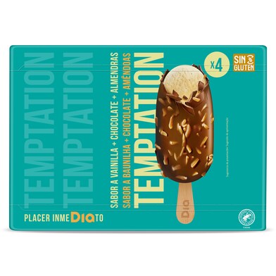 Helado bombón almendrado TEMPTATION CAJA 360 GR-1 Helado bombón almendrado TEMPTATION CAJA 360 GR-1