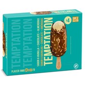 Helado bombón almendrado Temptation caja 360 g