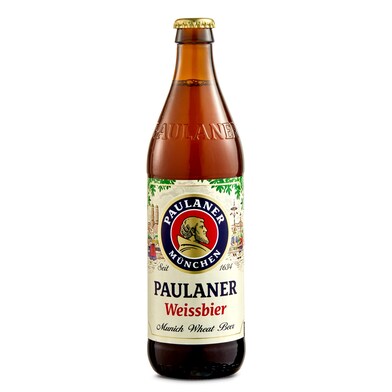 Cerveza de trigo alemana Paulaner botella 50 cl-0