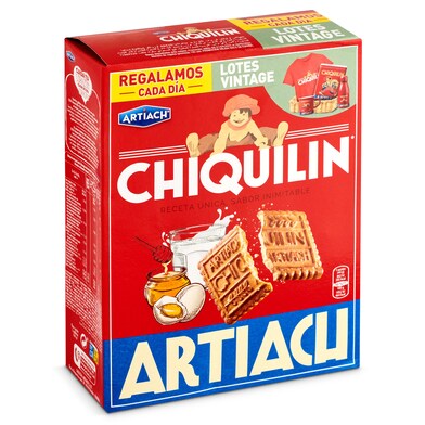 Galletas de desayuno Artiach Chiquilin caja 875 g-0 Galletas de desayuno Artiach Chiquilin caja 875 g-0