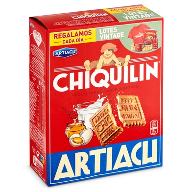 Galletas de desayuno Artiach Chiquilin caja 875 g-0