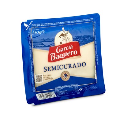 Queso semicurado García Baquero 250 g-0 Queso semicurado García Baquero 250 g-0