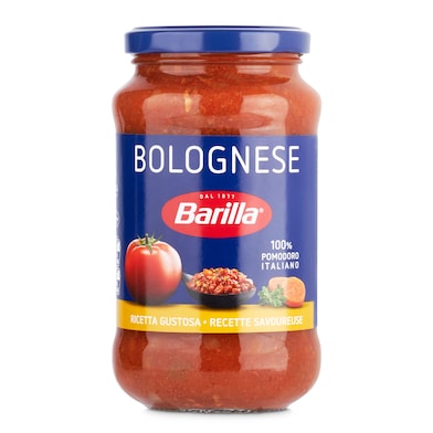 Salsa bolognese Barilla frasco 400 g-0