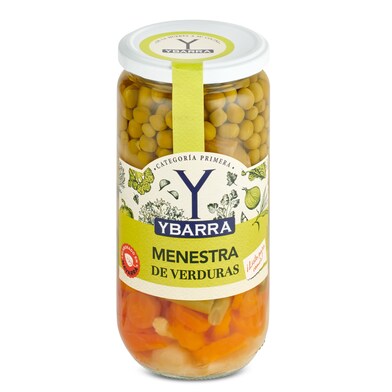 Menestra de verduras Ybarra frasco 400 g-0 Menestra de verduras Ybarra frasco 400 g-0