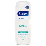 Gel de ducha piel normal Sanex botella 600 ml