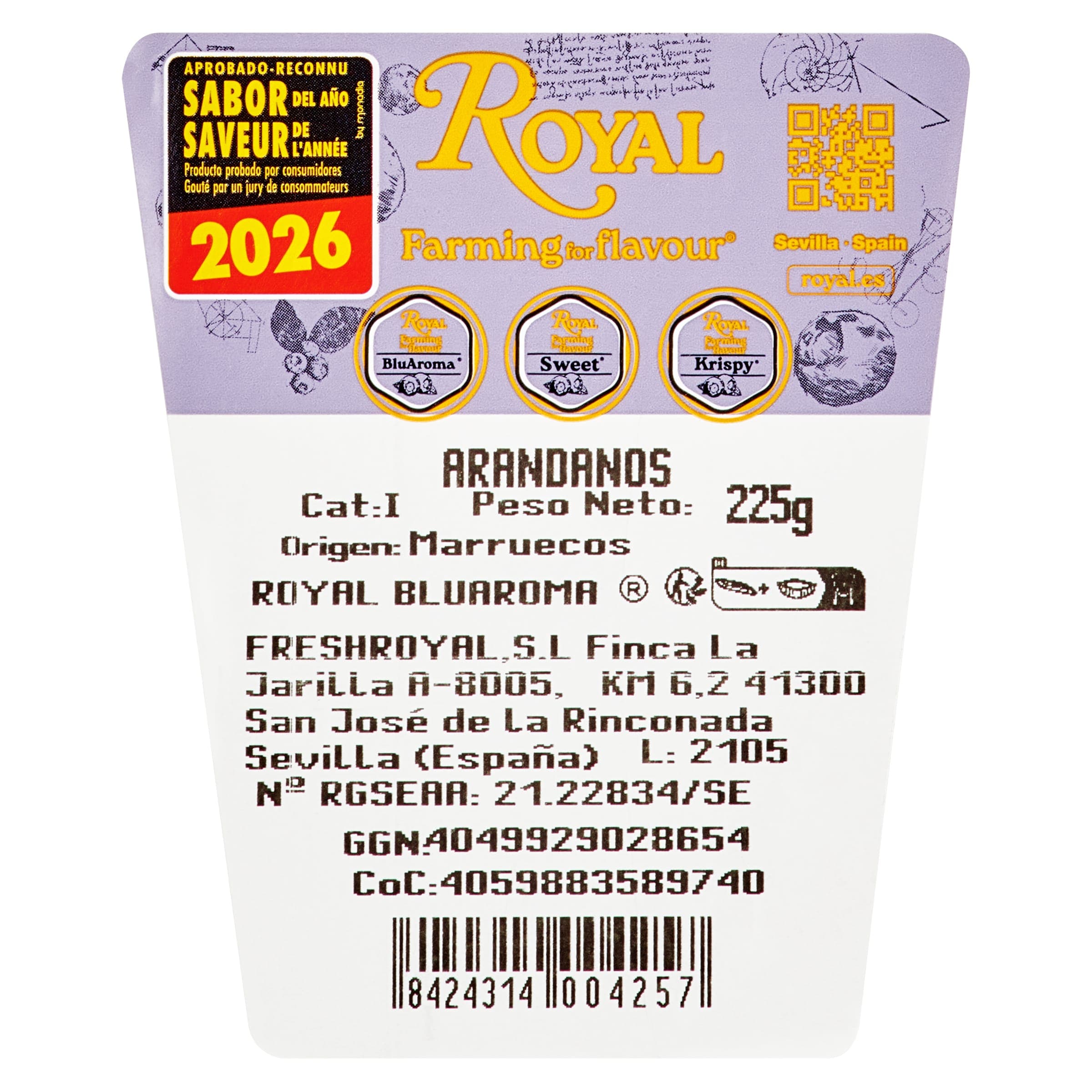Arándanos 225 g