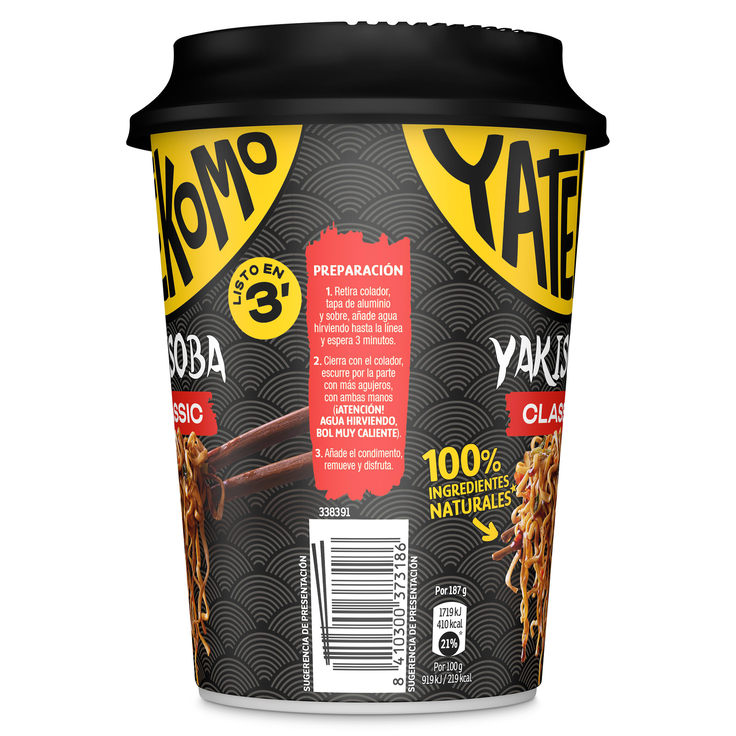 Noodles yakisoba Gallina Blanca Yatekomo 93 g