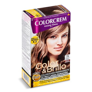 Tinte rubio caramelo nº79 Colorcrem caja 1 unidad-0
