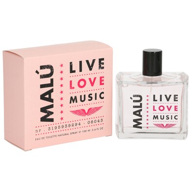 Colonia live love music Malu frasco 100 ml-0