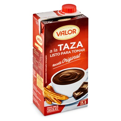 Chocolate a la taza listo para tomar Valor brik 1 l-0 Chocolate a la taza listo para tomar Valor brik 1 l-0