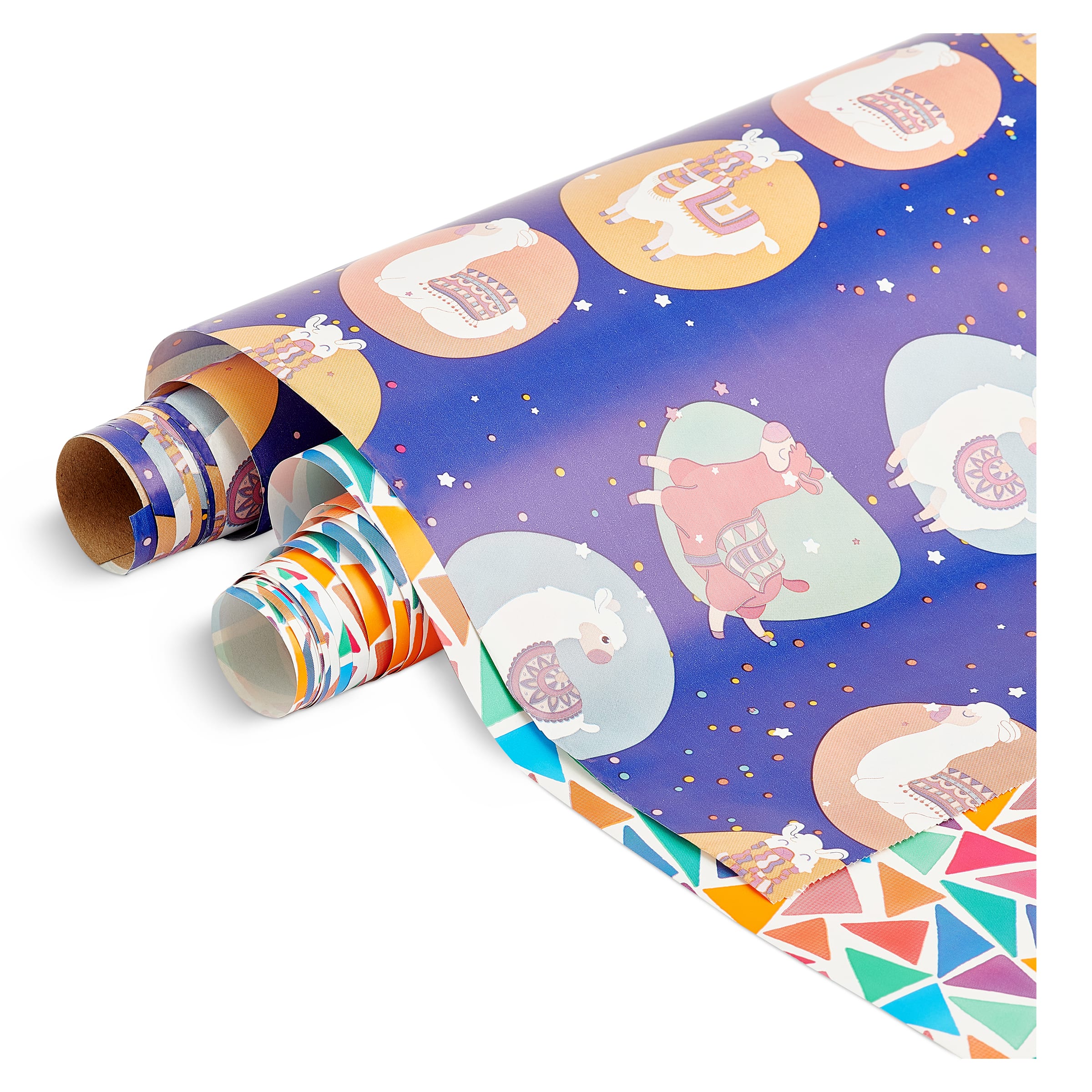 Papel de regalo fantasía rollo 2 mt (modelos diferentes)