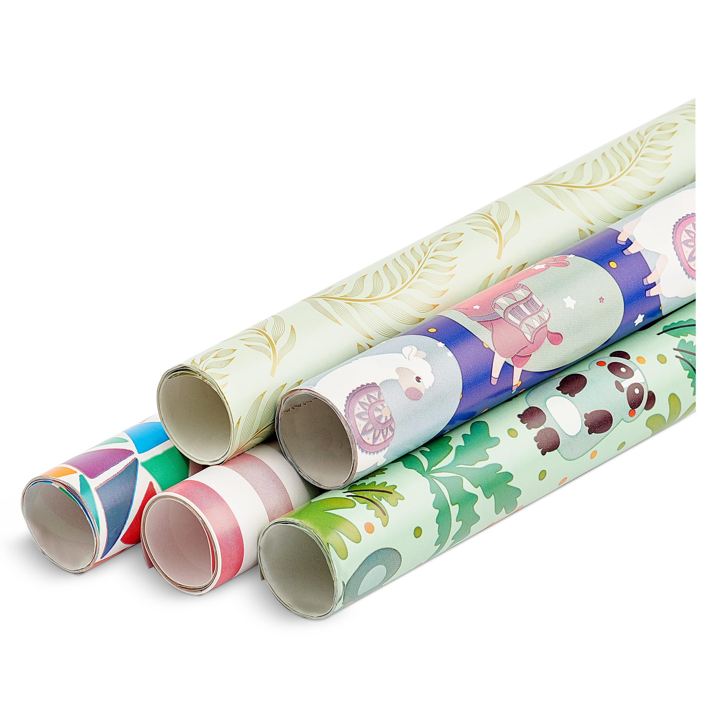Papel de regalo fantasía rollo 2 mt (modelos diferentes)
