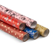 Papel de regalo fantasía rollo 2 mt (modelos diferentes)