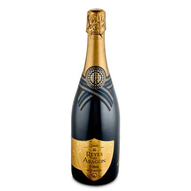 Cava brut nature Reyes de Aragón botella 75 cl-0 Cava brut nature Reyes de Aragón botella 75 cl-0