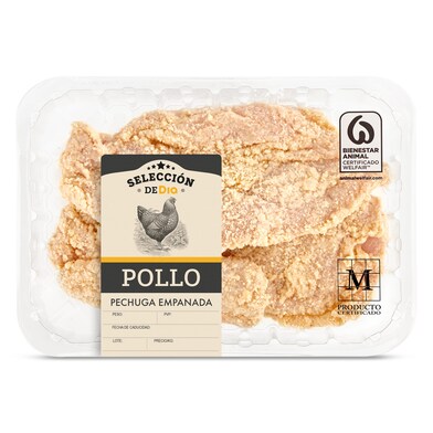 Filetes de pollo empanados bandeja 400 g-1 Filetes de pollo empanados bandeja 400 g-1