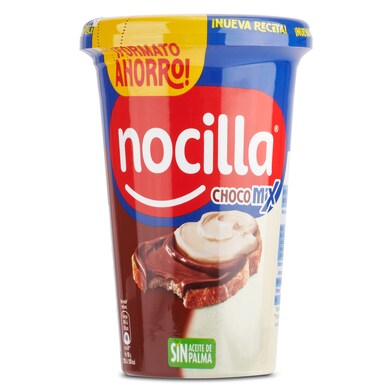 Crema de cacao y leche de avellanas dúo Nocilla bote 620 g-0