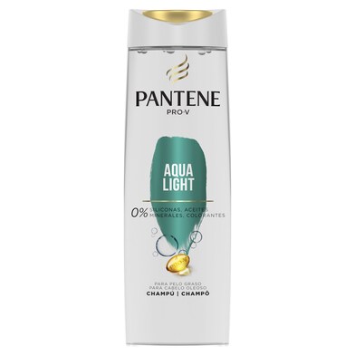 Champú aqua light cabello fino nutrido Pantene botella 360 ml-0