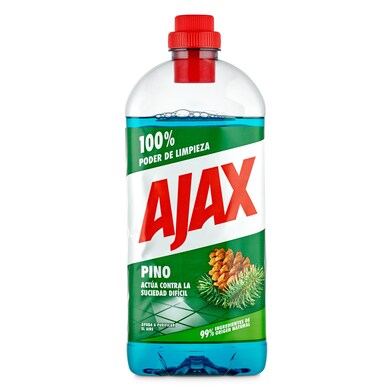 Limpiador de hogar pino frescor y limpieza Ajax botella 1.25 l-0 Limpiador de hogar pino frescor y limpieza Ajax botella 1.25 l-0