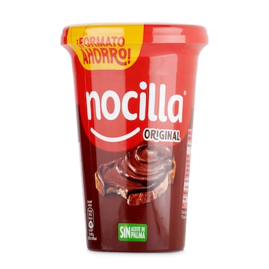 Crema de cacao con avellanas original Nocilla bote 620 g-0