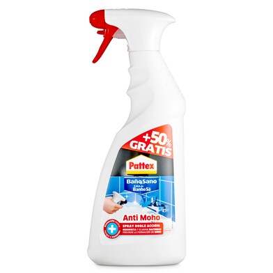Limpiador de baño anti moho Pattex spray 500 ml-0 Limpiador de baño anti moho Pattex spray 500 ml-0