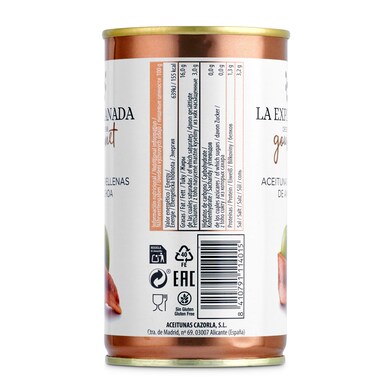 Aceitunas rellenas de anchoa La explanada lata 150 g-1