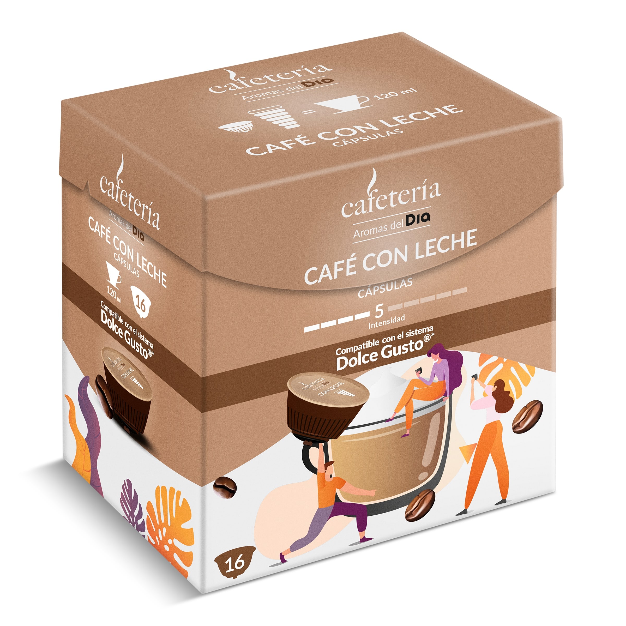 Cremesso Cápsulas de café por Macchiato, 16 unidades, 6 unidades :  : Alimentación y bebidas