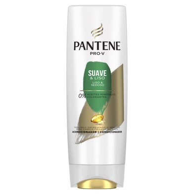 Acondicionador suave y liso control Pantene botella 300 ml-0