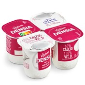 Yogur natural desnatado edulcorado con calcio Densia pack 4 x 120 g
