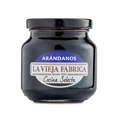 Mermelada de arándanos La vieja fabrica frasco 280 g-0