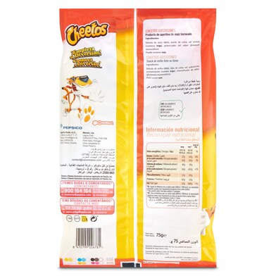 Aperitivo de maíz horneado Gustosines Cheetos bolsa 75 g-1 Aperitivo de maíz horneado Gustosines Cheetos bolsa 75 g-1