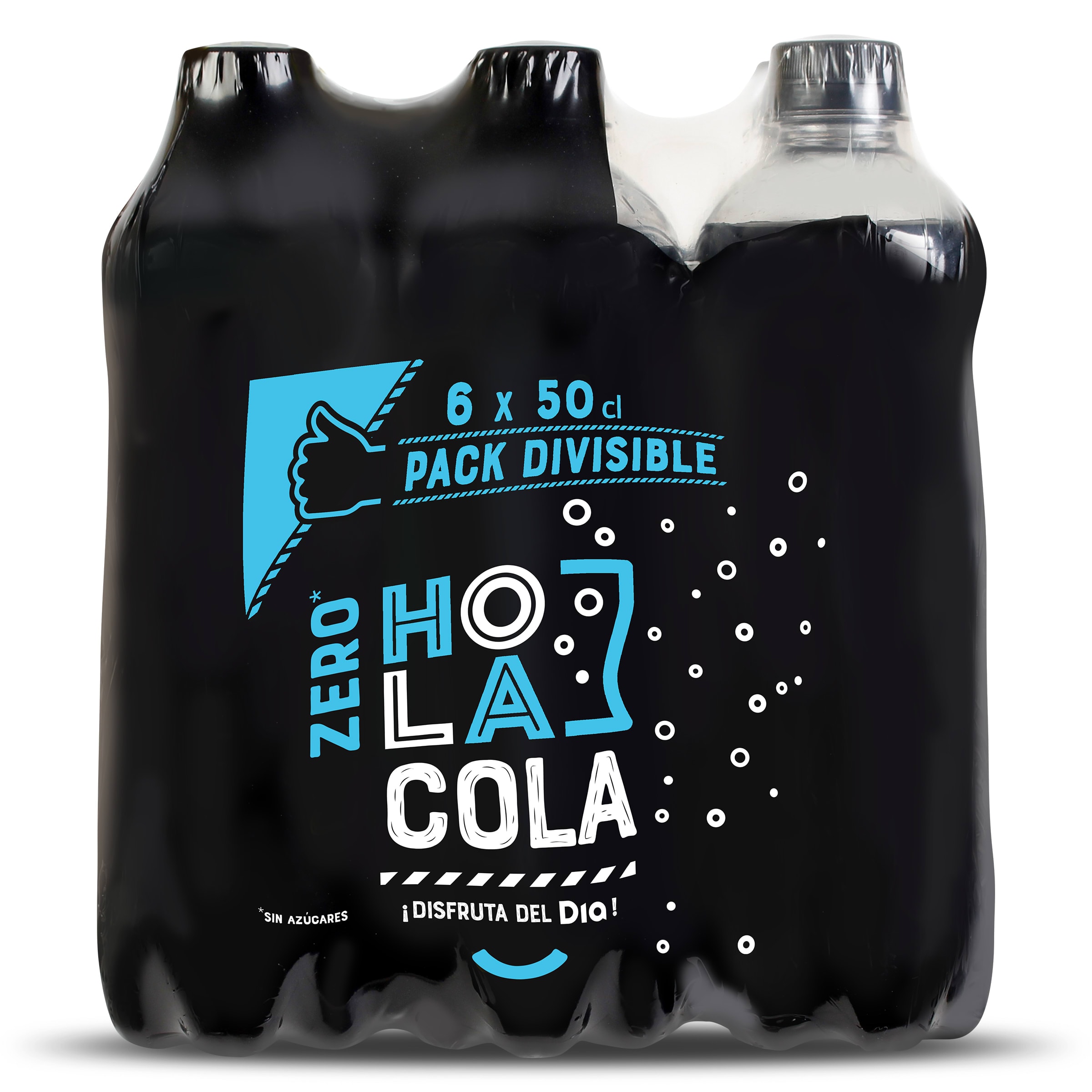 Refresco de cola zero Dia Hola Cola 6 x 500 ml