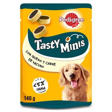 Snack para perros tasty bites con pollo Pedigree bolsa 140 g-0 Snack para perros tasty bites con pollo Pedigree bolsa 140 g-0