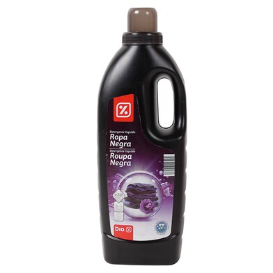 Detergente para ropa negra Dia botella 30 lavados-0 Detergente para ropa negra Dia botella 30 lavados-0