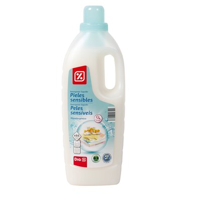 Detergente a mano y máquina líquido pieles sensibles Dia botella 2 l-0 Detergente a mano y máquina líquido pieles sensibles Dia botella 2 l-0