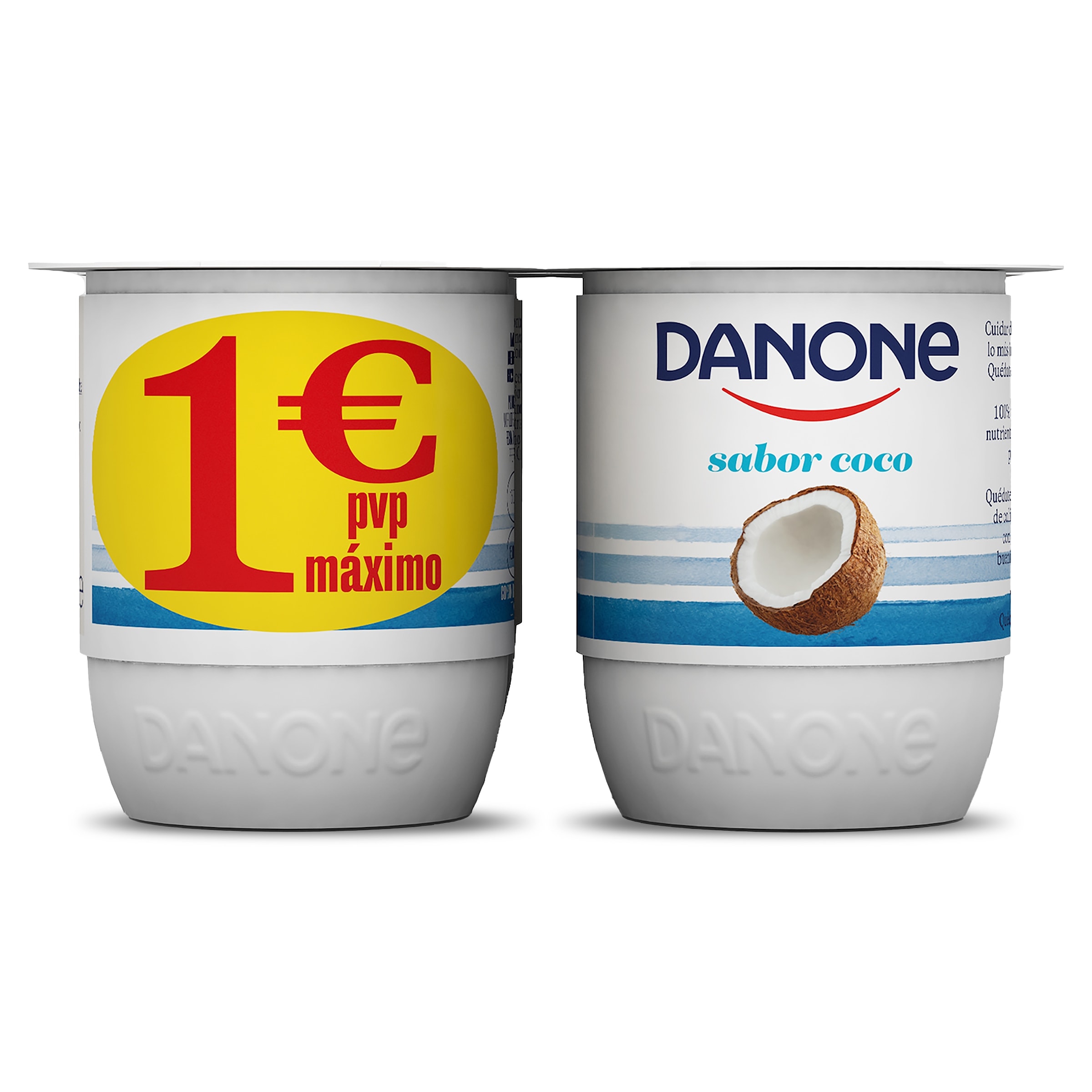 Yogur sabor coco Danone 4 x 125 g