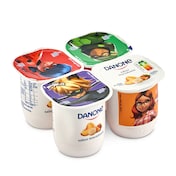 Yogur sabor macedonia Danone pack 4 x 125 g