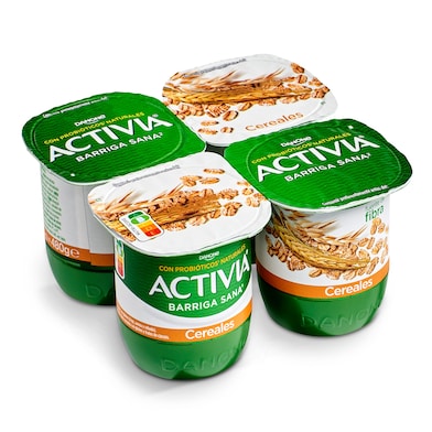 Bífidus con cereales Activia pack 4 x 120 g-0