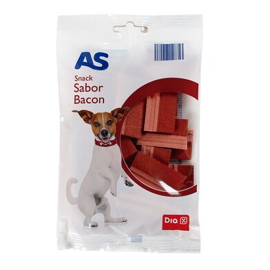Snack para perros sabor bacon As Dia bolsa 120 g-0 Snack para perros sabor bacon As Dia bolsa 120 g-0