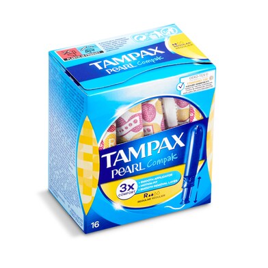 Tampón regular Tampax caja 16 unidades-0 Tampón regular Tampax caja 16 unidades-0