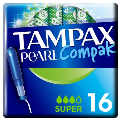 Tampón super Tampax caja 16 unidades-0 Tampón super Tampax caja 16 unidades-0