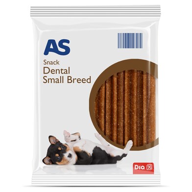Snack dental para perros mini As Dia bolsa 110 g-0 Snack dental para perros mini As Dia bolsa 110 g-0
